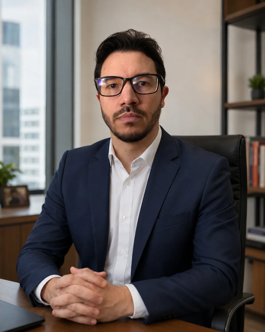 Danilo Gomes, contador e fundador da TRIUNPAR